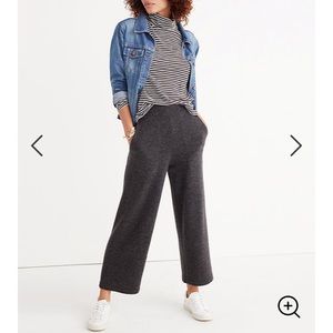 Madewell wide-leg sweater pants